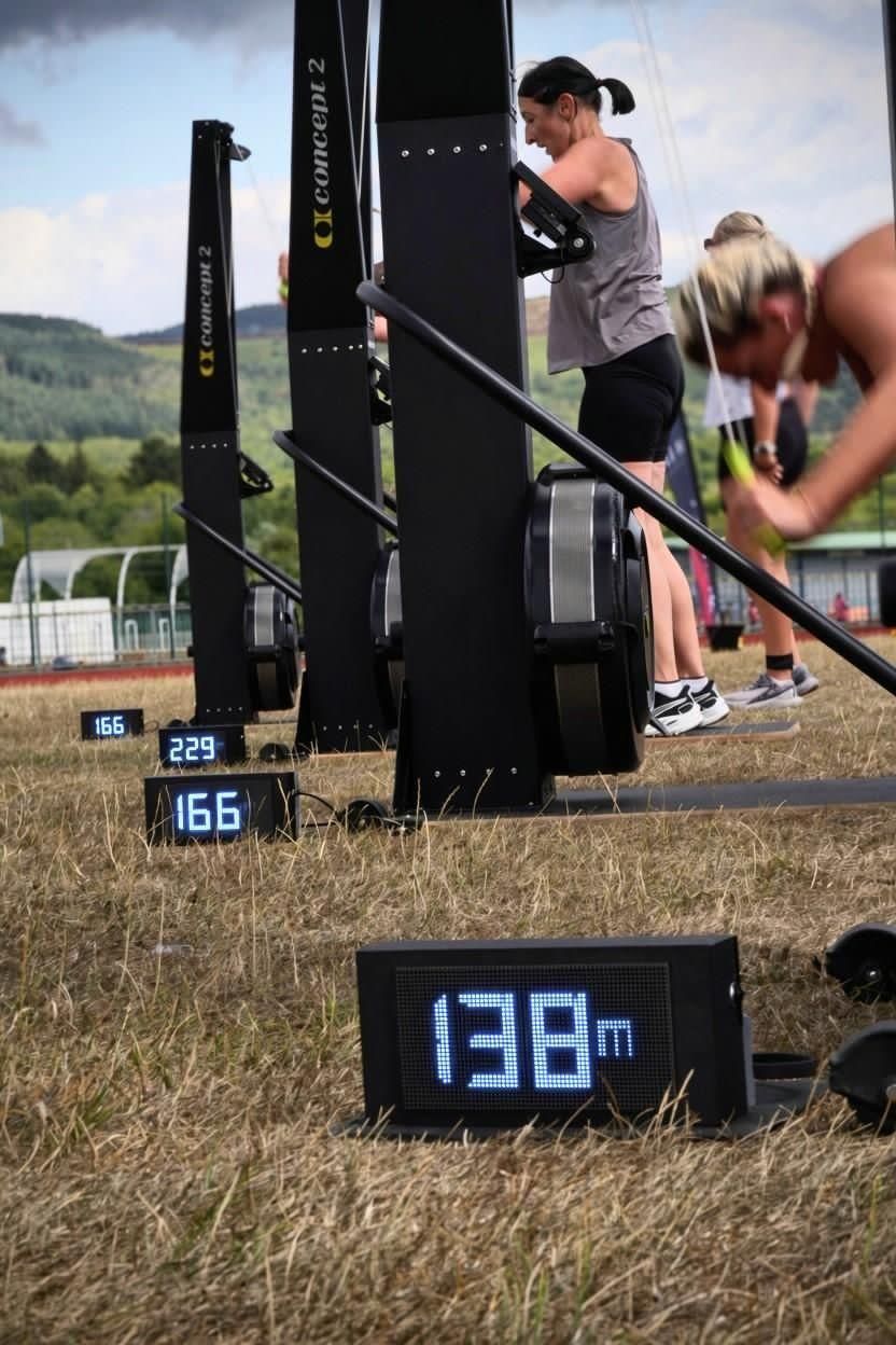 Erg Display on rowers