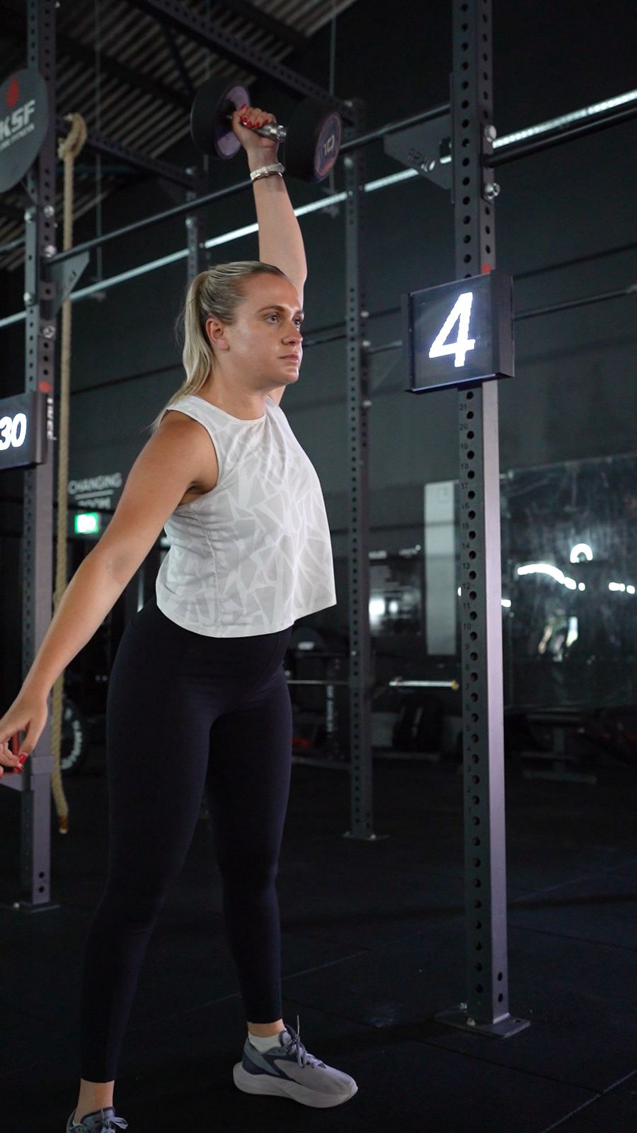 Wallballs with a Performance Display